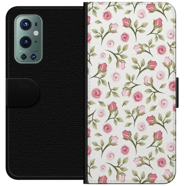 Pung etui til OnePlus 9 Pro med Blomstret