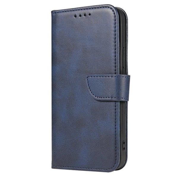 iPhone 14 Plus Plånboksfodral Elegant Magnet - Blå Blå
