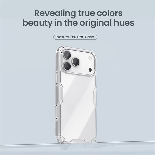NILLKIN Mobilskal till iPhone 17 Pro Max Nature Pro - Transparent Transparent