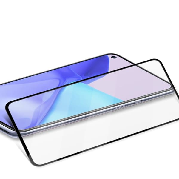 MOCOLO Hærdet Glas Skærmbeskytter til Oneplus 9 - Sort Black