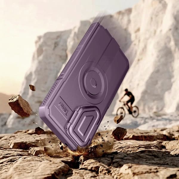 Tech-Protect Mobilskal För Galaxy S26 Ultra Magsafe Kevlar 2-Set - Violet Lila