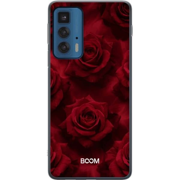 Mobilskal till Motorola Edge 20 Pro med Crimson Rose