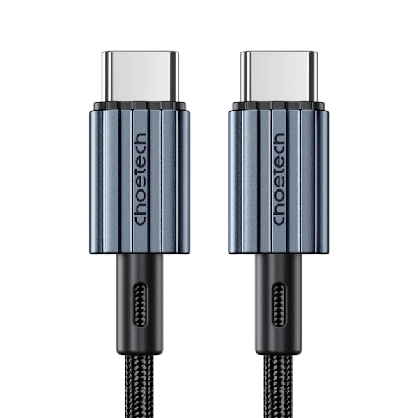 Choetech USB-C till USB-C Kabel 60W 1.2m - Grå Grå
