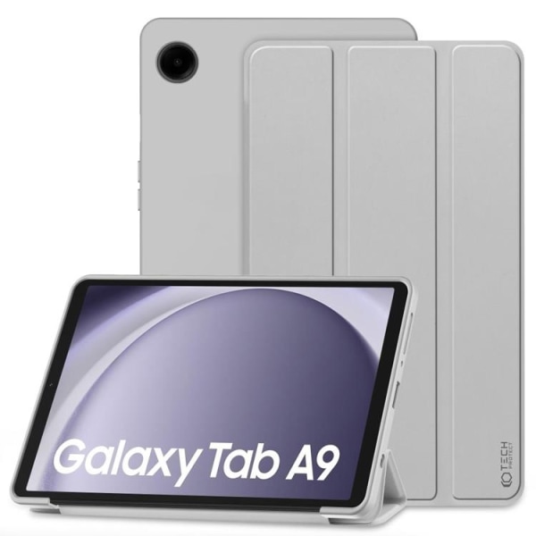 Tech-Protect Galaxy Tab A9 -kotelo Smart - harmaa
