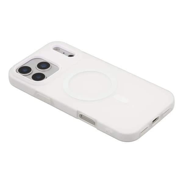 Mobilskal till iPhone 17 Pro Magsafe Frosted - Vit Vit