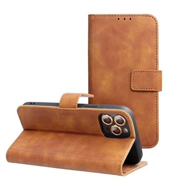 Galaxy S25 Plus Plånboksfodral Tender - Brun Brun