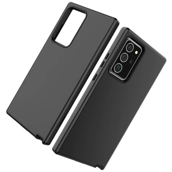 Combo Armor mobilcover til Galaxy Note 20 - Sort Black