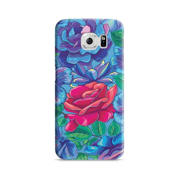 Skal till Samsung Galaxy S6 - Retro Roses