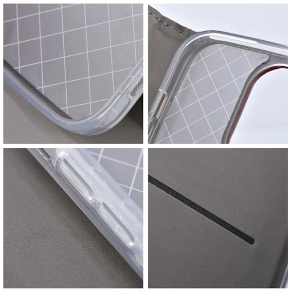 Xiaomi Redmi Note 14 Pro/14 Pro Plus Plånboksfodral Magneto Vinröd