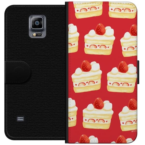Pungcover til Samsung Galaxy Note 4 med Kage