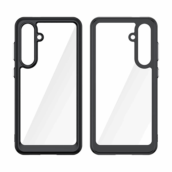 Mobilskal till Galaxy S24 FE Outer Space med Ram - Svart Black