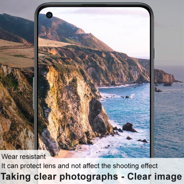 [2-PAK] Kameralinsebeskyttelse i Hærdet Glas OnePlus Nord 2 5G Skærm