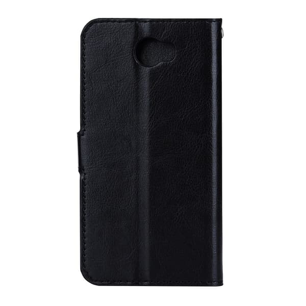 Lompakkokotelo Huawei Y5II - Musta Black