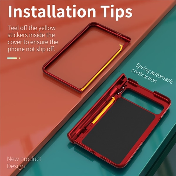 Google Pixel Fold Mobilskal Kickstand Magnetic - Svart Svart