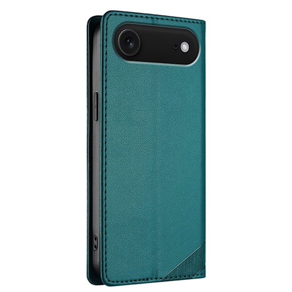 iPhone Air Plånboksfodral Punk Style Imprinted - Mörkgrön Grön