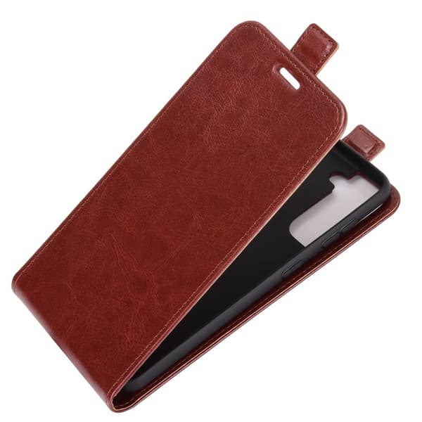Flip mobilcover til Samsung Galaxy S21 Plus - Brun Brown