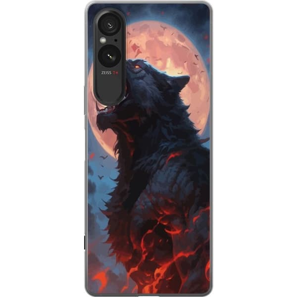 Mobilskal till Sony Xperia 10 VI med Ylande varg