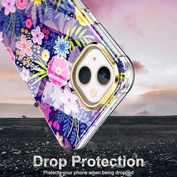 iPhone 14 Plus Skal 360 Marble - Rosa