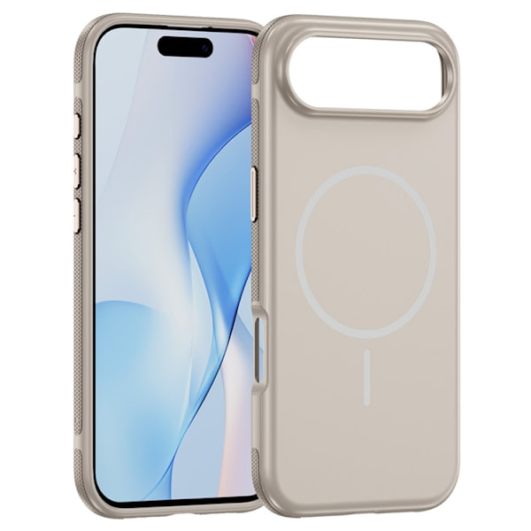 Mobilskal till iPhone Air MagSafe PC + TPU Shockproof - Grå Grå