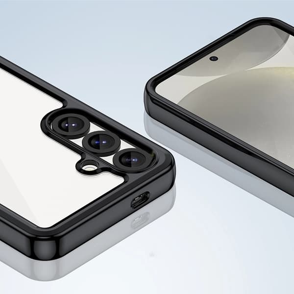 Telefontaske til Galaxy S25 Edge Outer Space - Sort Svart