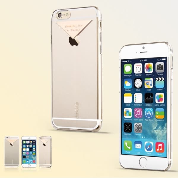 Usams BaksideSkal till Apple iPhone 6 / 6S  - Koppar Transparent