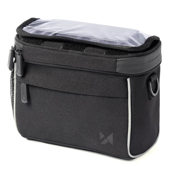 Wozinsky Cykelstyretaske WBHBB-01 4L - Sort Svart