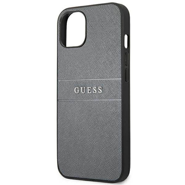 Guess Saffiano Strap Skal iPhone 13 mini - Grå grå