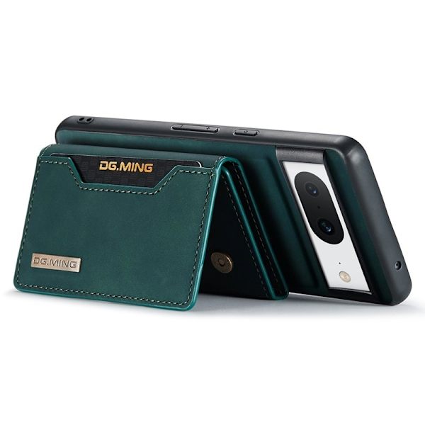 DG.MING M2 Series Google Pixel 8 Plånboksfodral Konstläder Grön