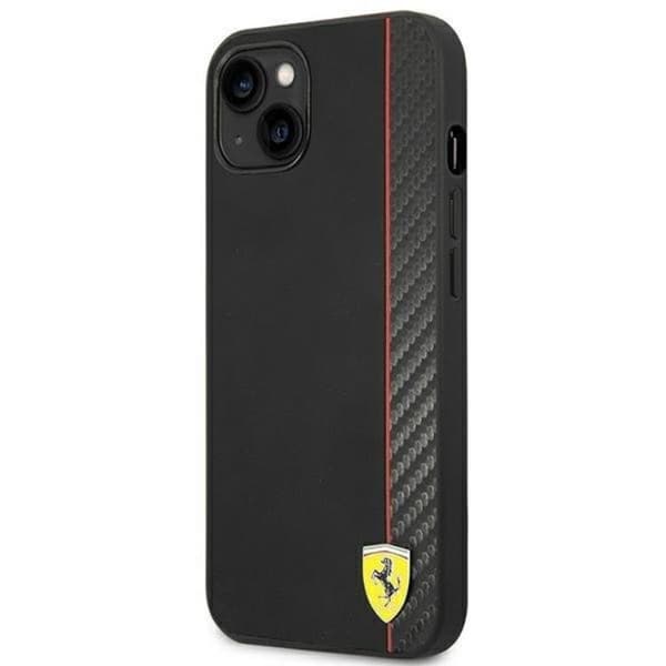 BMW iPhone 14 Plus Skal Hård Carbon - Sort Black