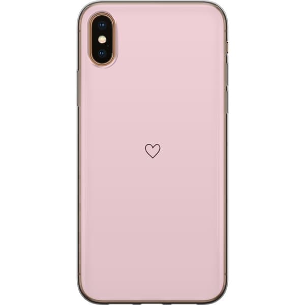 Mobilskal till Apple iPhone X med Litet Hjärta
