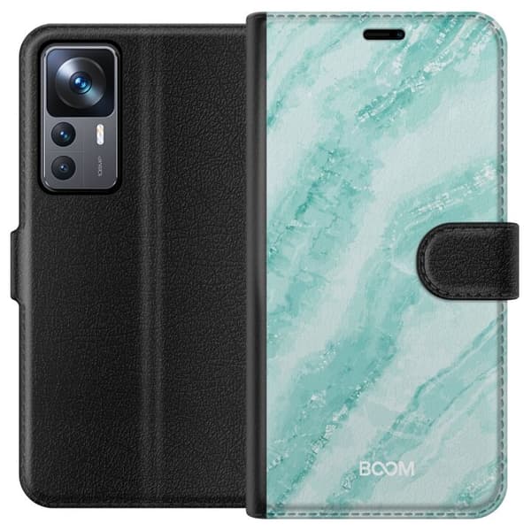 Plånboksfodral till Xiaomi 12T Pro med Mint Marble