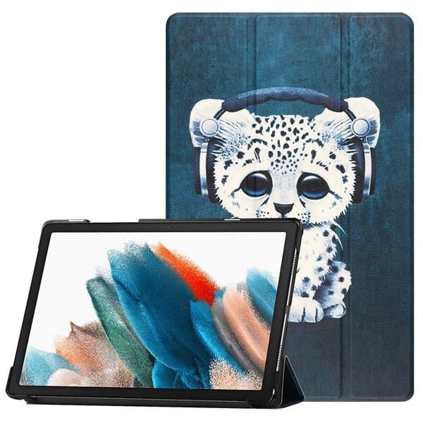 Tech-Protect Smartcase Fodral Galaxy Tab A8 10.5 X200/X205 Sad Cat