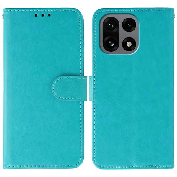 OnePlus 15 5G Plånboksfodral PU Läder Blå
