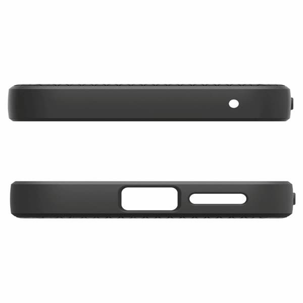 Spigen Telefontaske til Google Pixel 9a Liquid Air - Matt Sort Svart