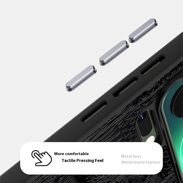 ABEEL Mobilskal till Xiaomi 17 Pro Max MagSafe Äkta Läder Blå