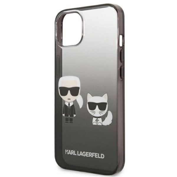 Karl Lagerfeld iPhone 13 mini Cover Gradient Ikonik Karl & Choupe