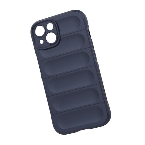 iPhone 14 Plus -kuori Magic Shield Flexible Armored - Tummansininen Blå