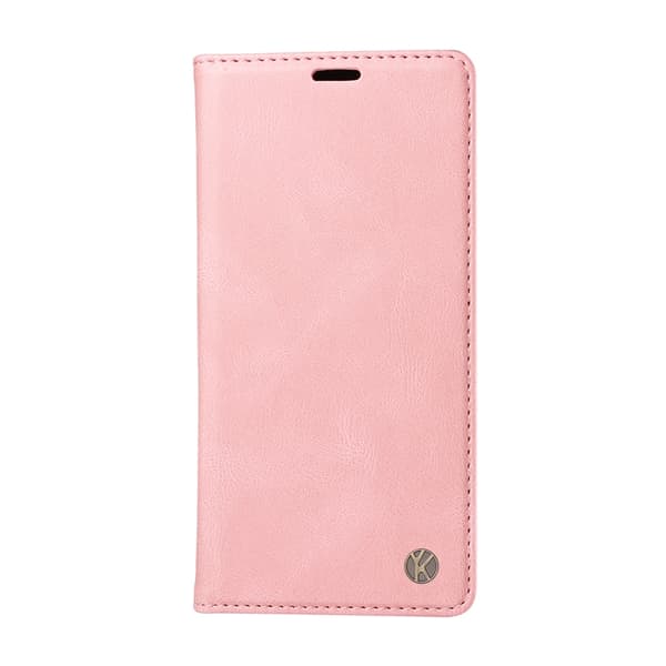 YIKATU OnePlus 15 5G Konstläder Plånboksfodral Skin-Touch Rosa