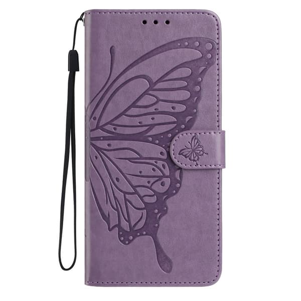 Samsung Galaxy A57 Plånboksfodral Konstläder Flip Skydd - Lila