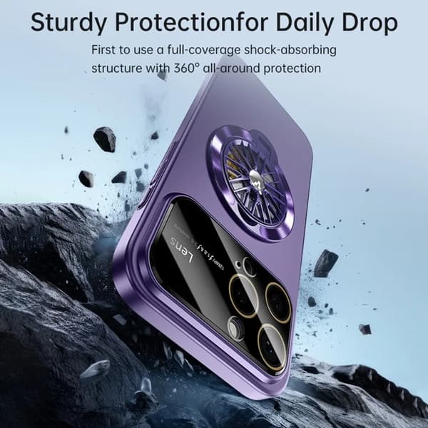 Mobilskal till iPhone 16 Pro Magsafe Hard PC - Lila Lila