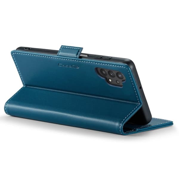 CASEME Plånboksfodral Konstläder för Samsung Galaxy A32/M32 5G - Blå