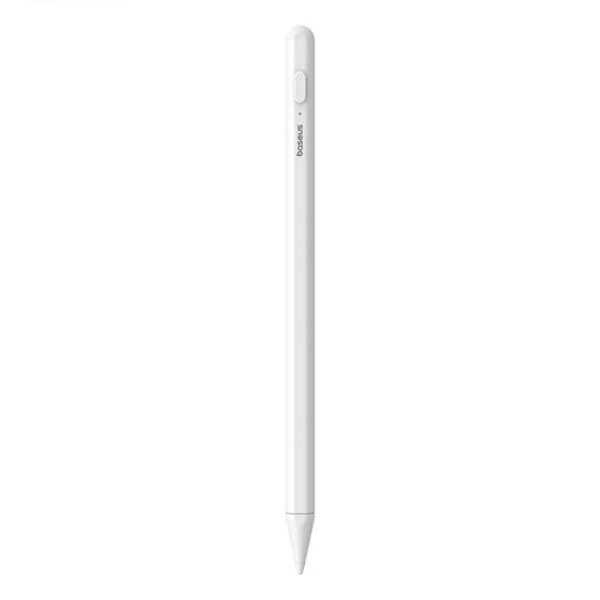 Baseus Smooth Writing 2 Stylus Penna med LED-indikator - Vit Rosa