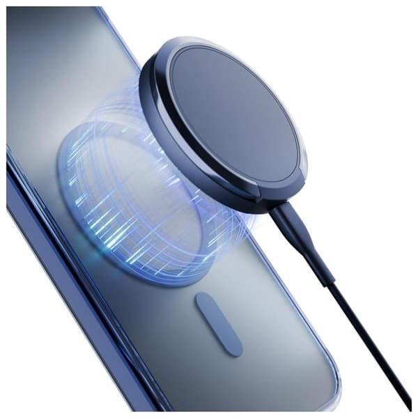 3MK Mobilskal till iPhone 17 MagSafe Frosty - Blå Blå
