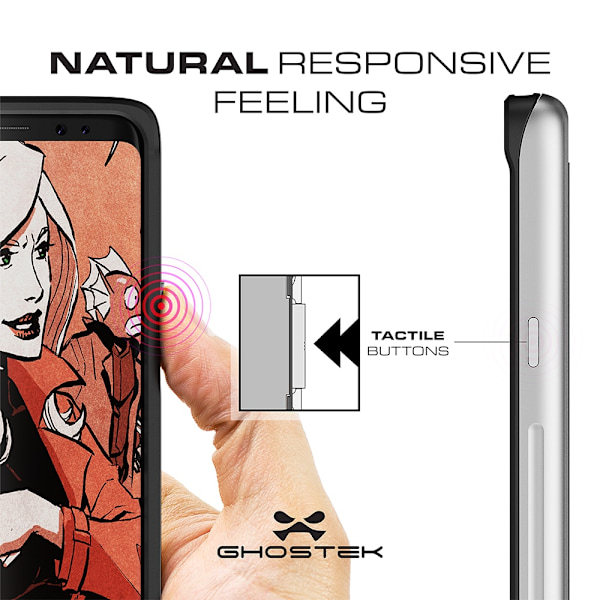 Ghostek Atomic Slim Skal till Samsung Galaxy S9 - Svart Svart