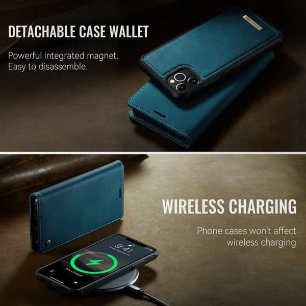 CASEME C49 Mobilskal till iPhone 11 Pro Max MagSafe RFID Grön