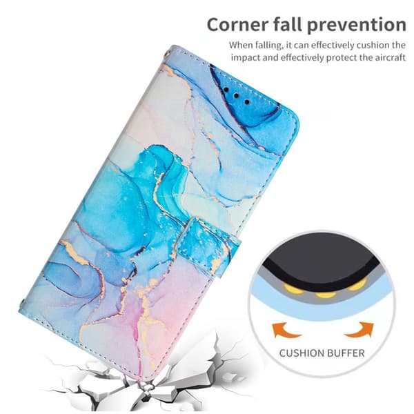 Plånboksfodral för Samsung Galaxy S26 Ställfunktion Konstläder - Rosa/Grön
