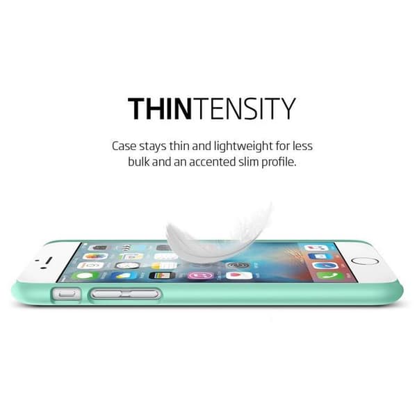 SPIGEN Ultra Thin Fit Skal till Apple iPhone 6/6S - Mint Turkos
