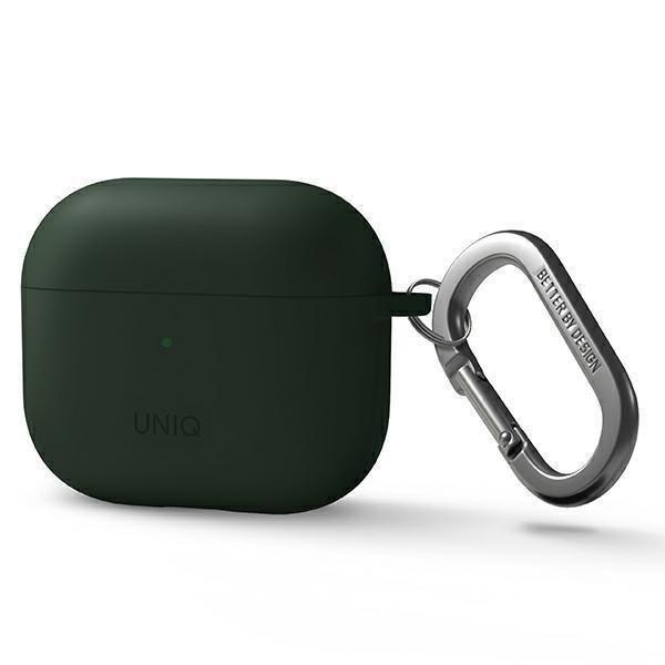 UNIQ Nexo silikonisuojus Airpods 3 - vihreä