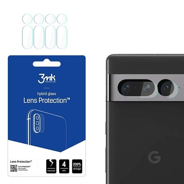 3MK Google Pixel 7 Pro Lens Protect - Läpinäkyvä Transparent