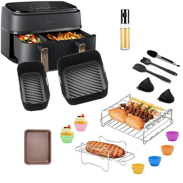 [11-Pack] Tillbehörsset för Philips 3000 Air Fryer